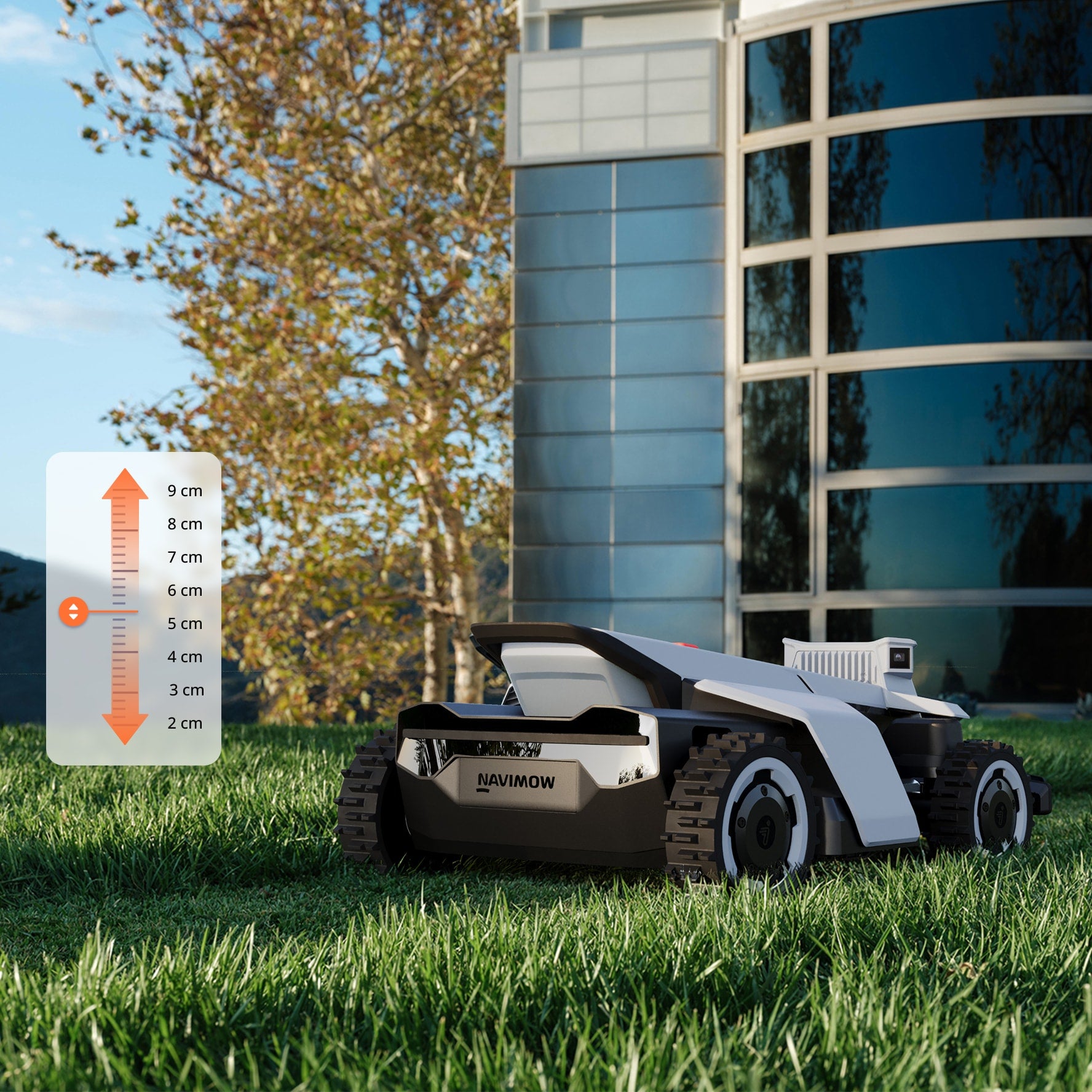 <p>±5 mm precisie met 20–95 mm hoogteverstelling en tot 8 maailagen.⁶</p>