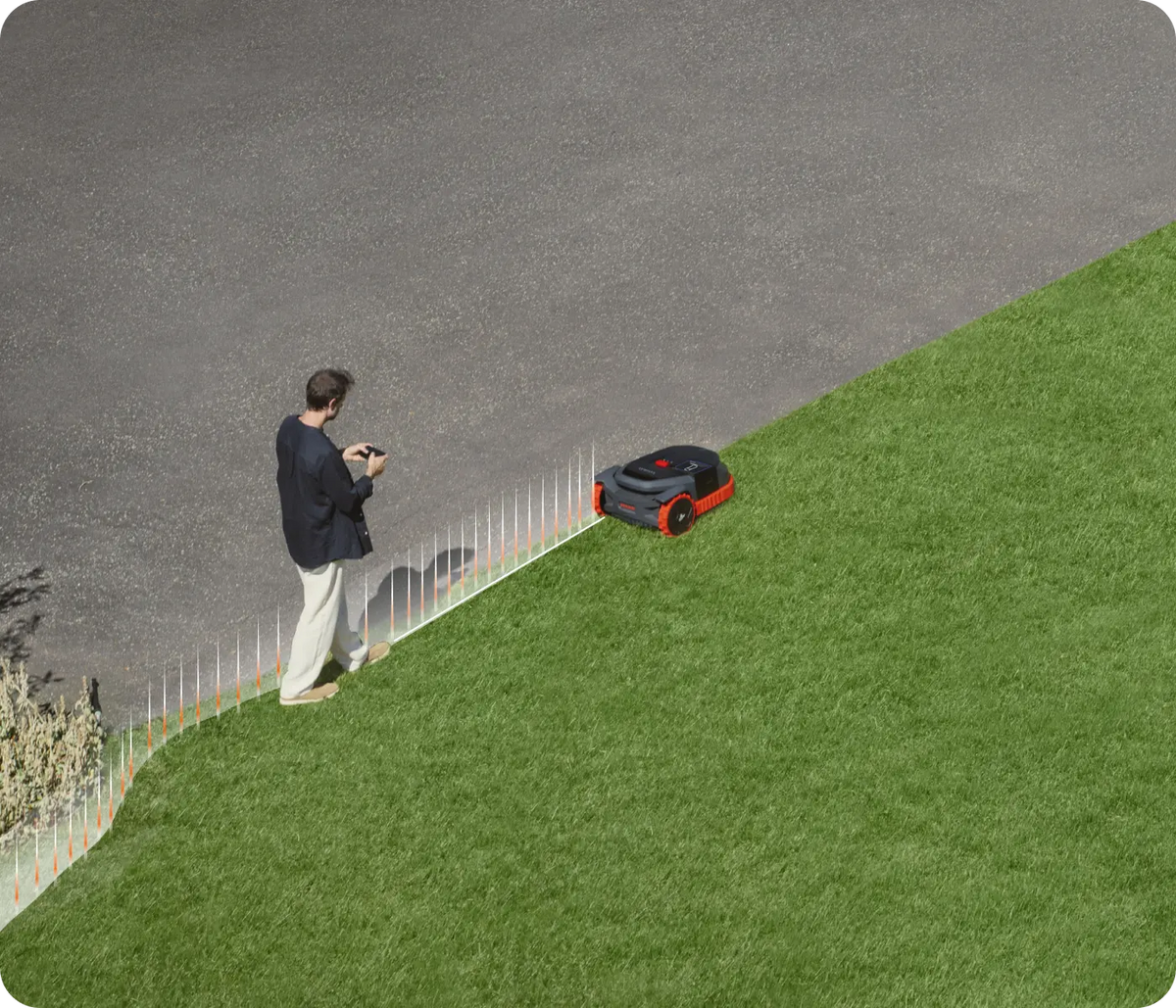 Laying the boundary wire for a robotic lawnmower [2025 Update]
