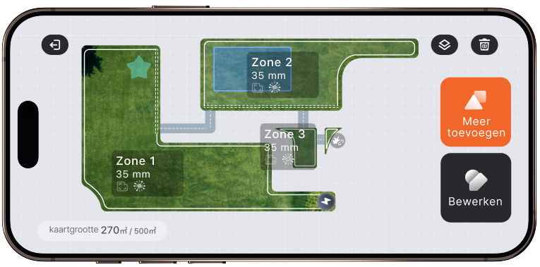 Segway Navimow i105E robotmaaier.