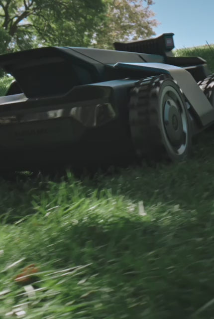 AWD-robotmaaiers voor steile hellingen.